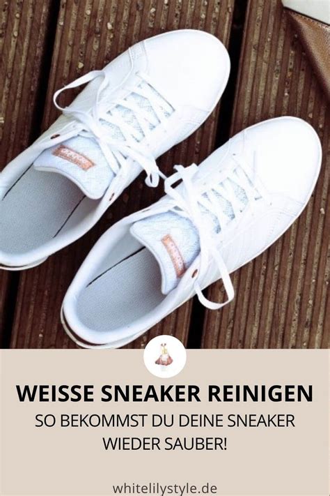 nike thea weiß sauber machen|Weiße Sneaker reinigen: So strahlen Turnschuhe wie neu.